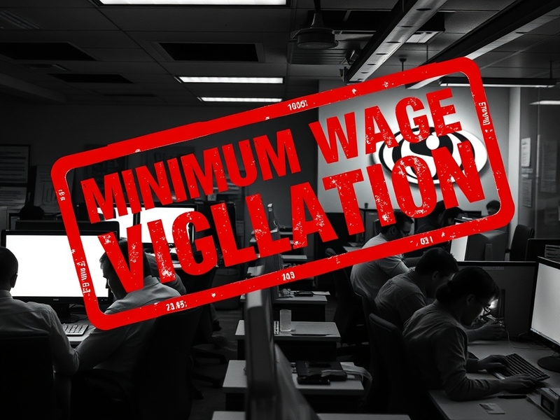 Big Companies Still Paying Workers Below Minimum Wage