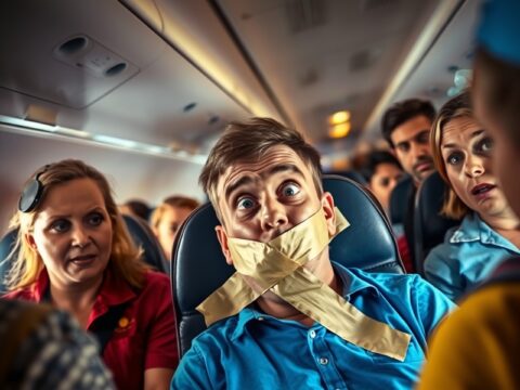 Unruly Passenger Duct Taped: A Look at Airline Safety Measures