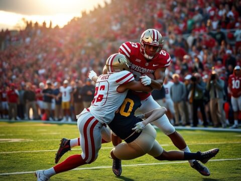 Wisconsin Badgers vs Notre Dame Fighting Irish Football Stats
