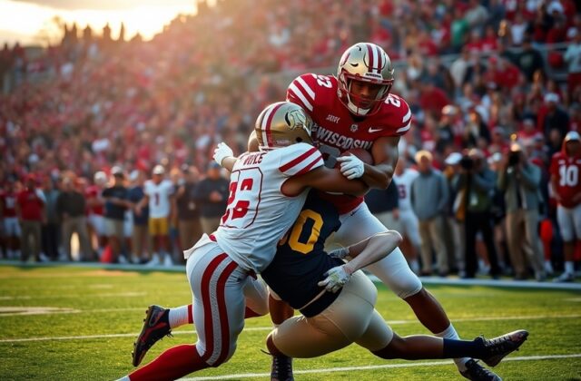 Wisconsin Badgers vs Notre Dame Fighting Irish Football Stats