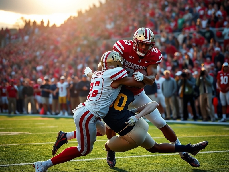 Wisconsin Badgers vs Notre Dame Fighting Irish Football Stats