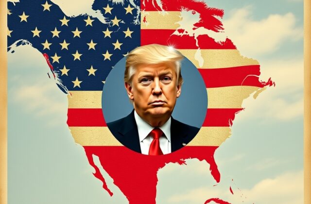 Exploring the Impact of the Donald Trump North America Flag Map