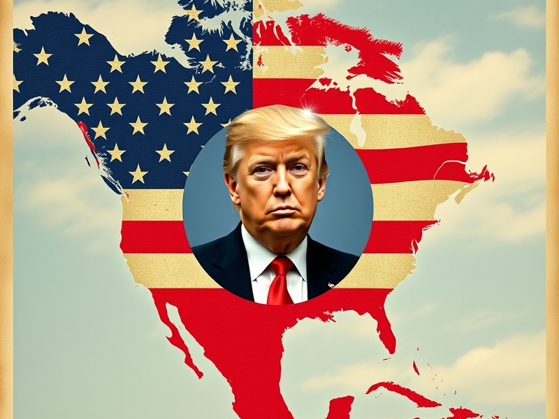 Exploring the Impact of the Donald Trump North America Flag Map