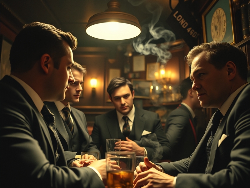 An engaging promotional image for The Gentlemen Season 2, featuring key characters in a dramatic urban setting, showcasing a
