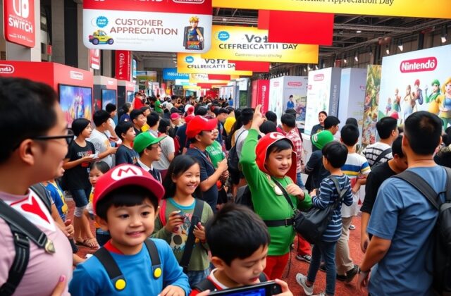 Nintendo’s Commitment to Customer Appreciation and Engagement