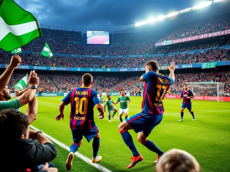 Current Standings of FC Barcelona vs Racing Santander in La Liga