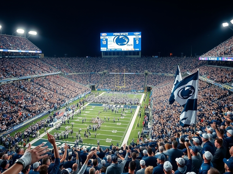 Penn State Football Season Overview: Key Scores and Highlights