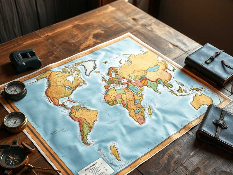 Exploring the Significance and Evolution of World Maps