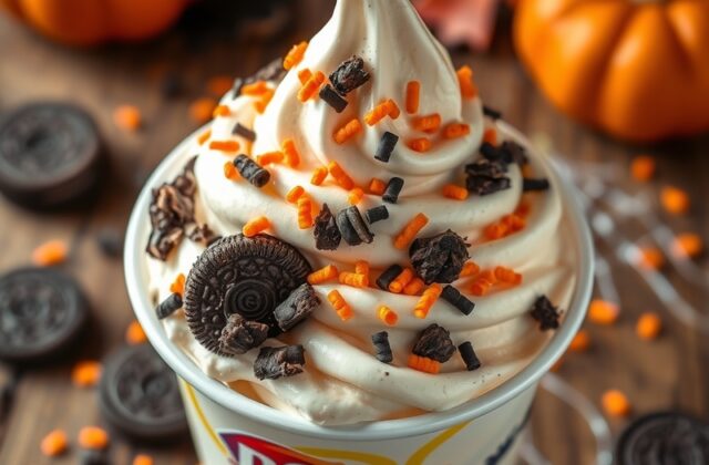 Delve into Dairy Queen’s Oreo Halloween Blizzard: A Sweet Treat