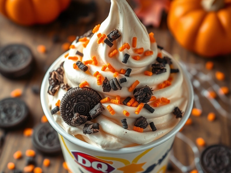 Delve into Dairy Queen’s Oreo Halloween Blizzard: A Sweet Treat