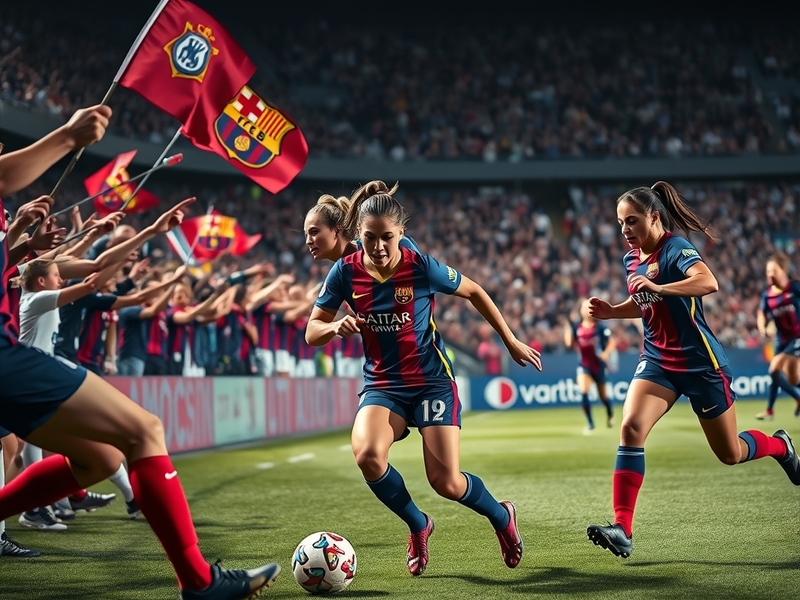 The Rise of Barcelona and PSG in Women’s Football