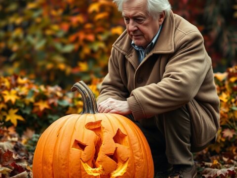 David Attenborough’s Pumpkin: A Symbol of Nature and Hope