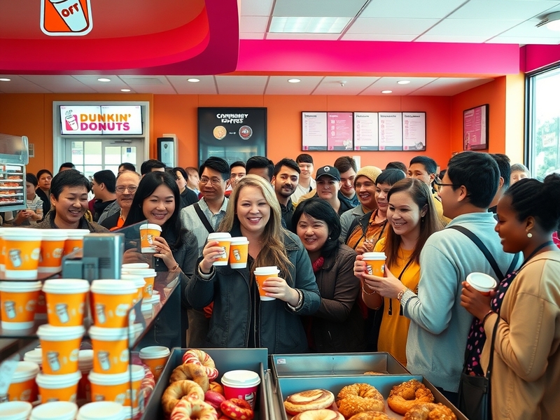 Dunkin’ Donuts Free Coffee Promotions: Boosting Loyalty and Sales