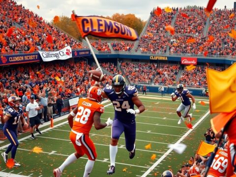 Clemson vs. California: A Clash of College Football Titans