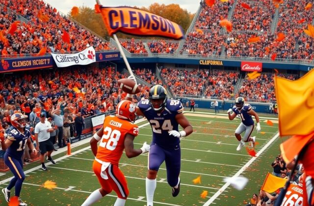 Clemson vs. California: A Clash of College Football Titans