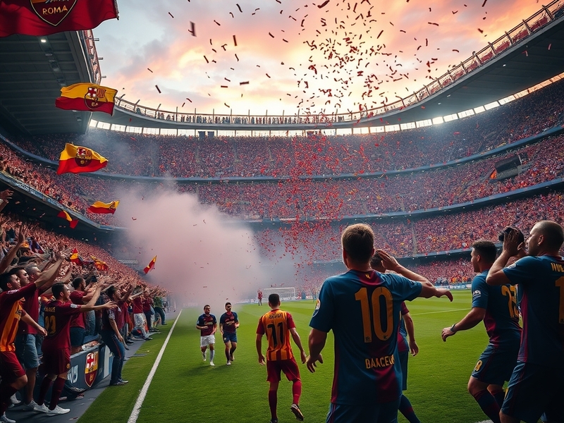 The Intense Rivalry: Roma vs Barcelona in European Football