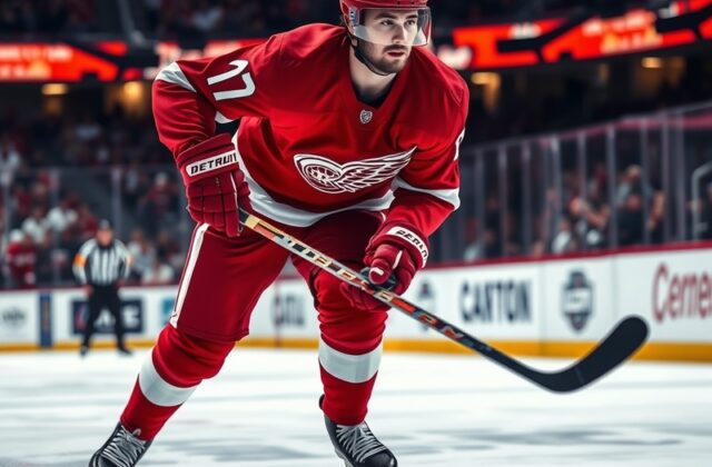 Dylan Larkin: Detroit Red Wings’ Inspiring Captain and Star Player
