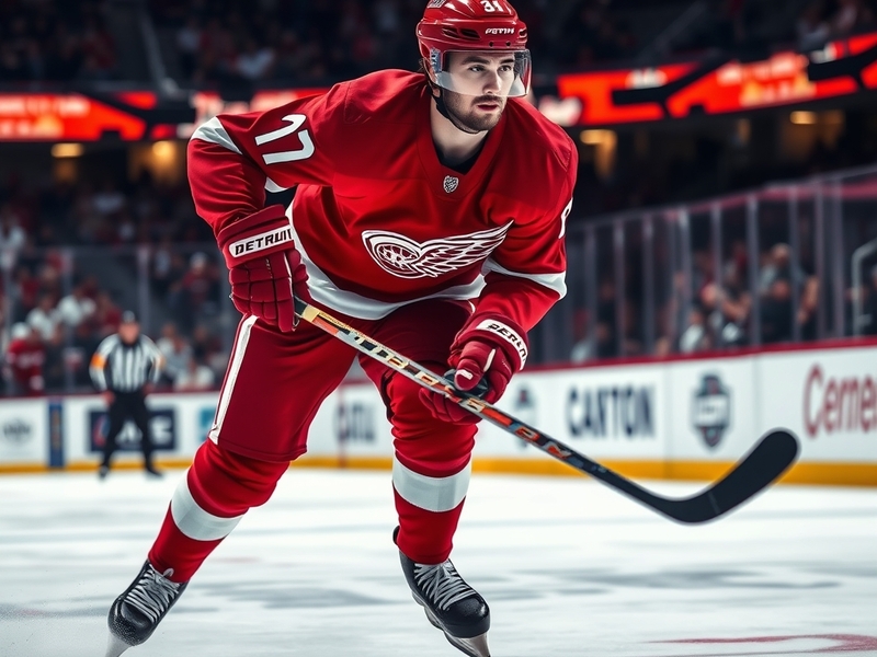 Dylan Larkin: Detroit Red Wings’ Inspiring Captain and Star Player