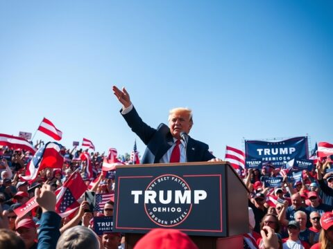 Trump’s Ohio Rally: A Gathering of Support and Controversy