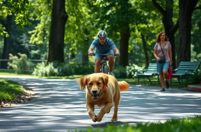 Cyclist and Dog Collision in Central Park: Safety and Solutions