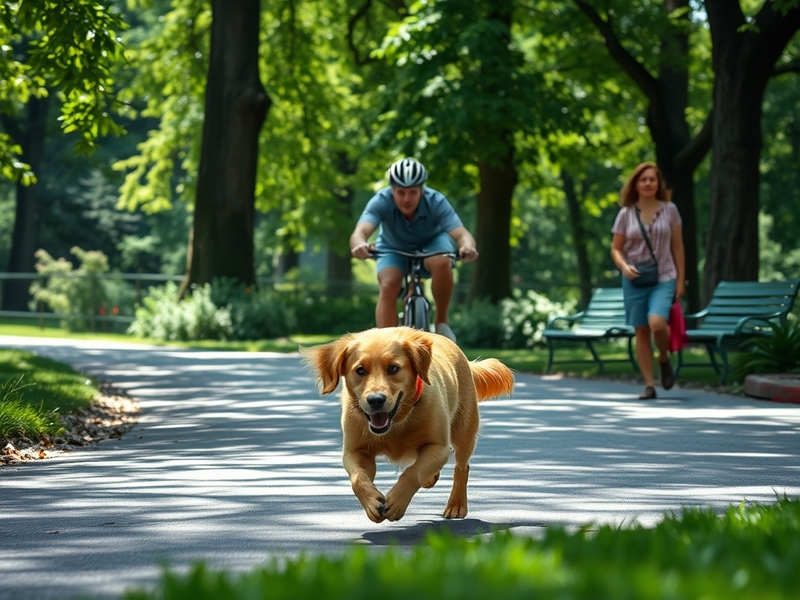 Cyclist and Dog Collision in Central Park: Safety and Solutions