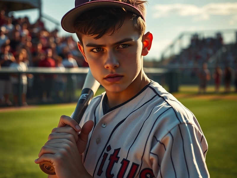 An action shot of Will Venable in a baseball uniform, showcasing his dynamic playing style, set against a vibrant stadium bac