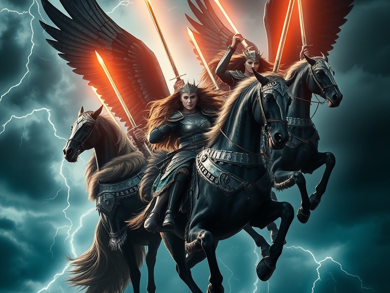 A dynamic image of the GS Valkyries team in action during a tournament, showcasing their focus and teamwork, surrounded by vi
