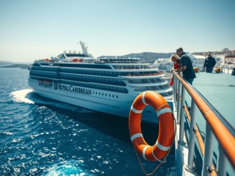 Royal Caribbean Passenger Overboard Incident in Greece
