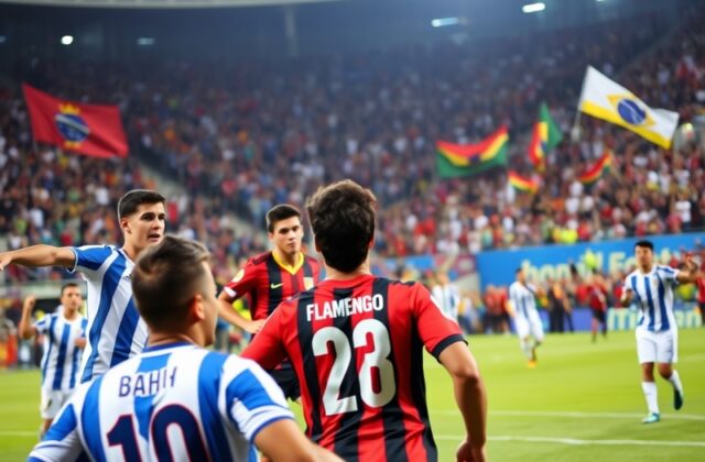 The Intense Rivalry of Bahia vs Flamengo in Brazilian Football