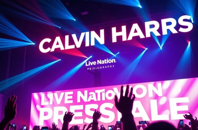 Live Nation Calvin Harris Presale: What You Need to Know