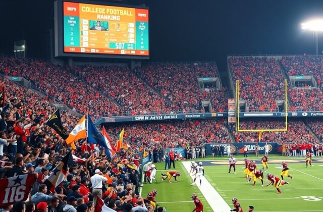 ESPN College Football Rankings Week 8: Key Teams and Matchups