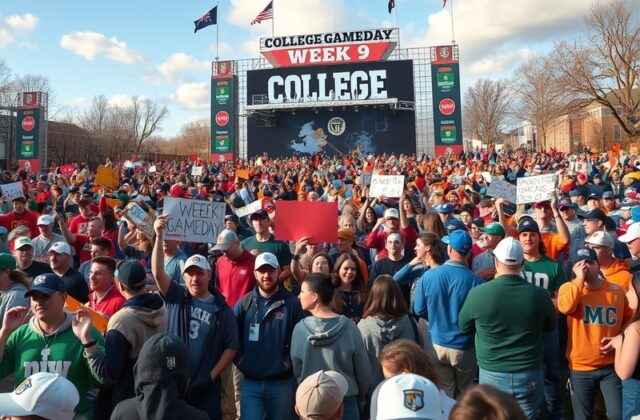 College GameDay Week 9 Location: Michigan vs. Ohio State Showdown