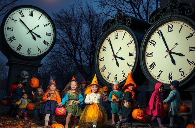 The Coincidence of Halloween and Daylight Saving Time