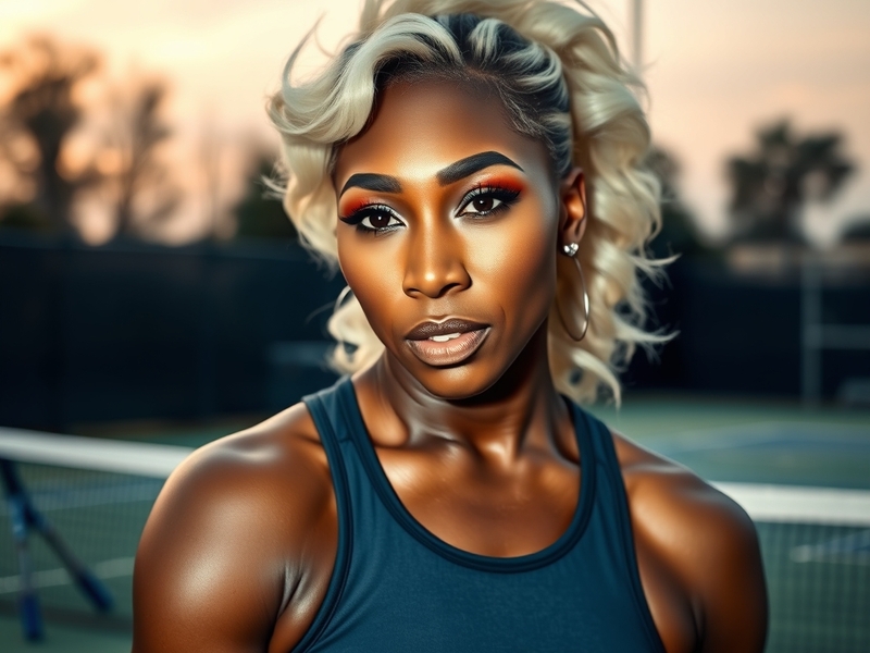 Serena Williams’ Icy Blonde Hair: A Bold Statement of Style