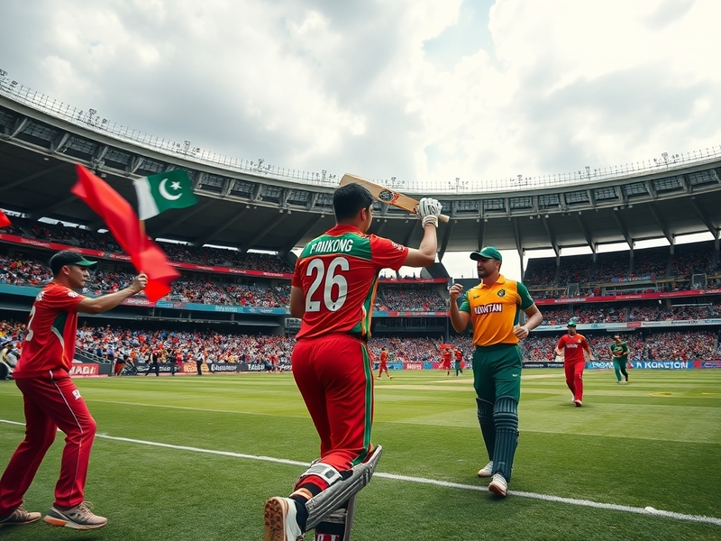 The Emerging Rivalry: Hong Kong vs Pakistan in Cricket