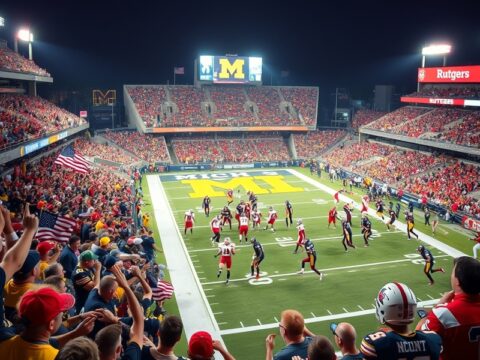 Michigan vs Rutgers: A Thrilling College Football Showdown